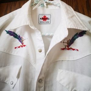 Vtg Western Shirt MWG